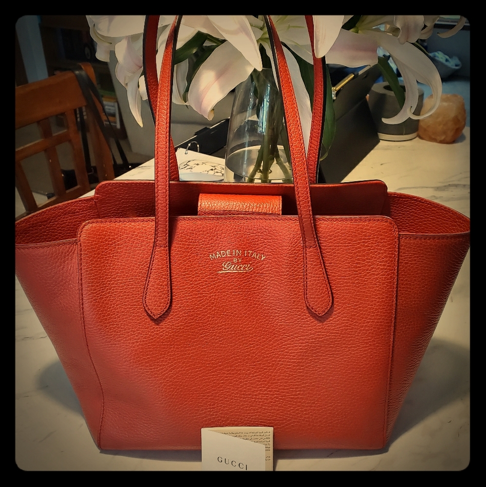 Gucci Small Swing Tote Bag